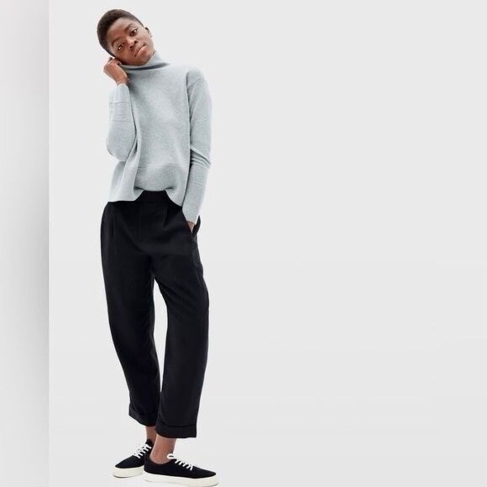 Everlane Black Put TogetherPleat Pant Size 00